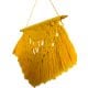 Handcrafted Yellow Cotton Wall Decor